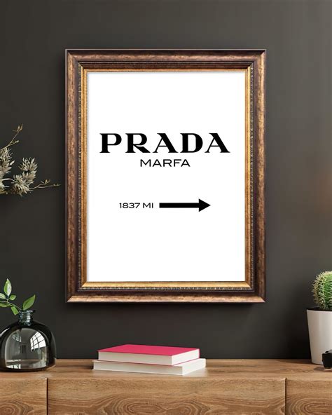 prada canvas wall art|Prada wall art.